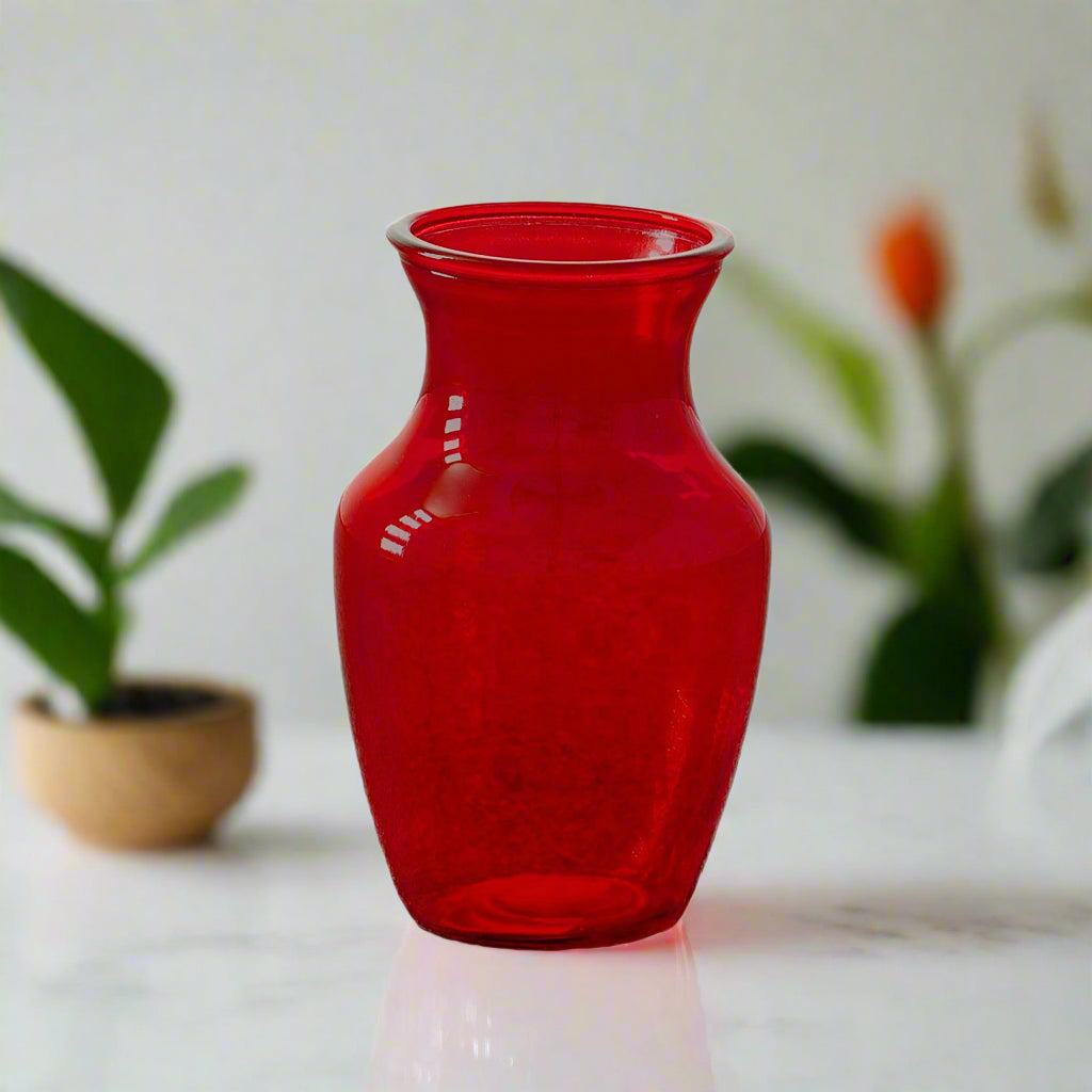 Tilda Belly Glass Vase-Urban Trends Collection-Urban Trends Collection