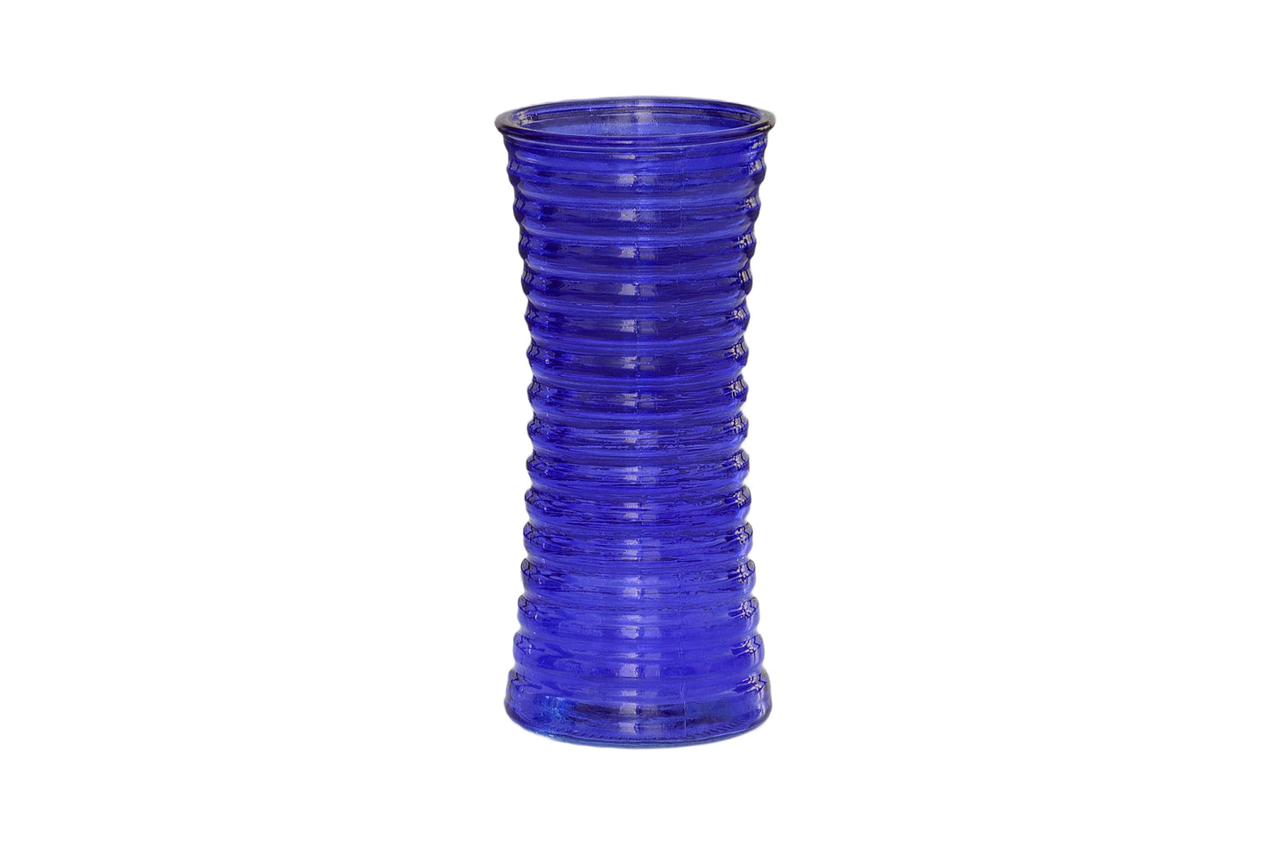 Kendra Gathering Glass Vase-Urban Trends Collection-Blue-Urban Trends Collection