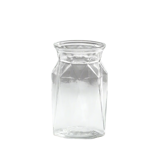 Ava Clear Glass Vase-Urban Trends Collection-Urban Trends Collection