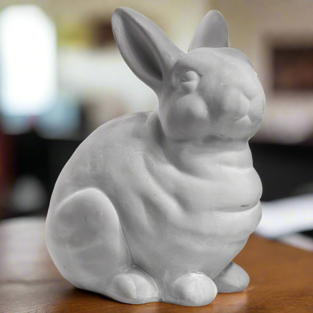 Neve Terracotta Kneeling Rabbit Figurine