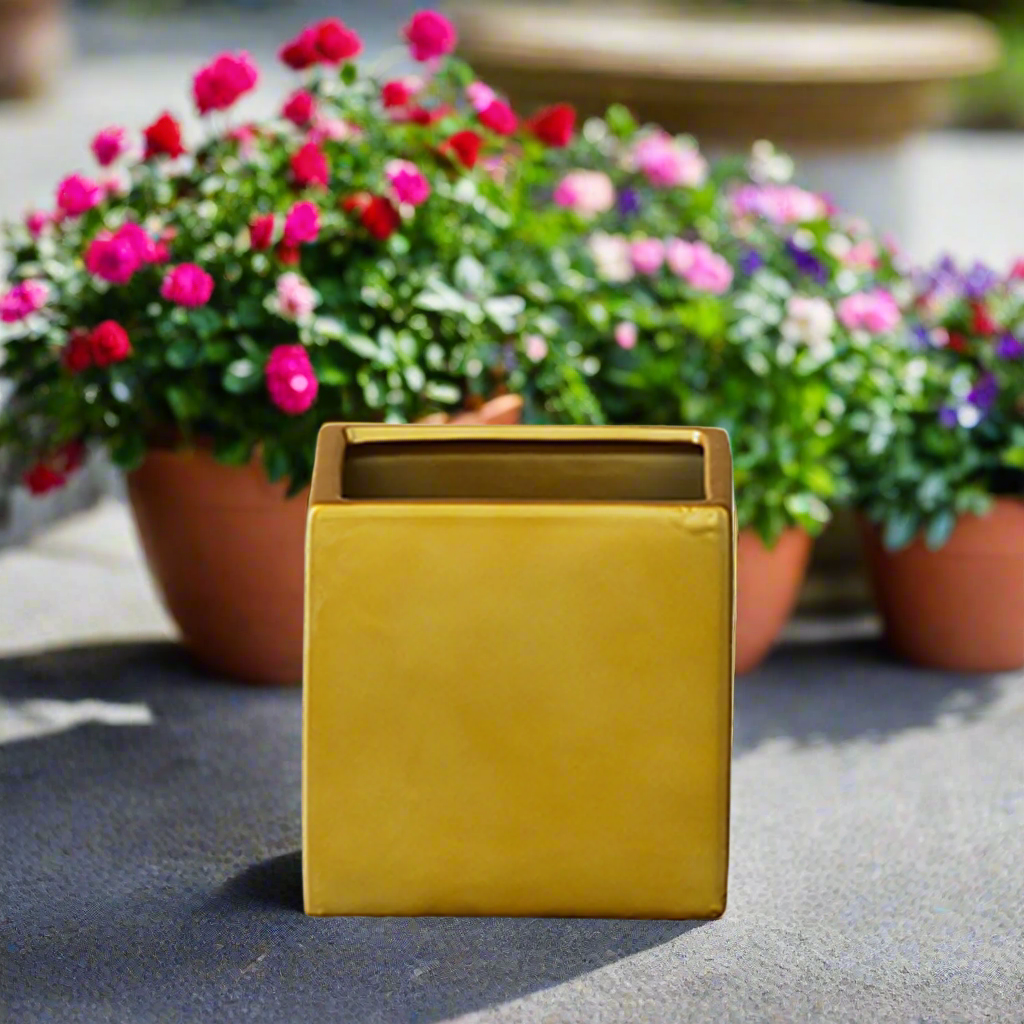 Kael Ceramic Square Planter