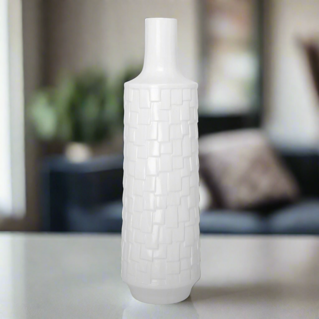 Ashy Ceramic Vase