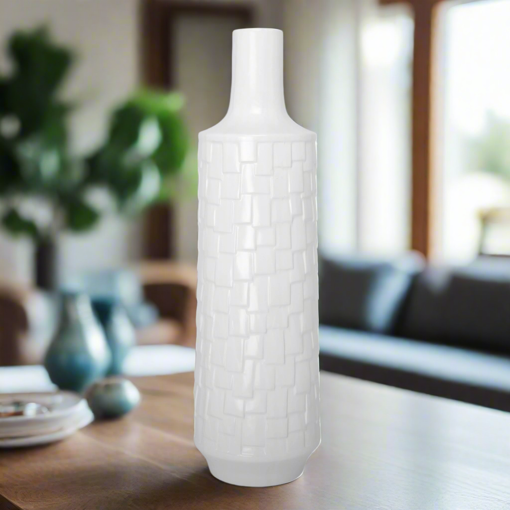 Ashy Ceramic Vase