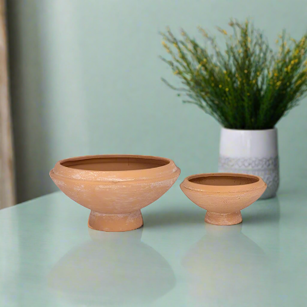 Solterra Terracotta Pottery (Set of 2)