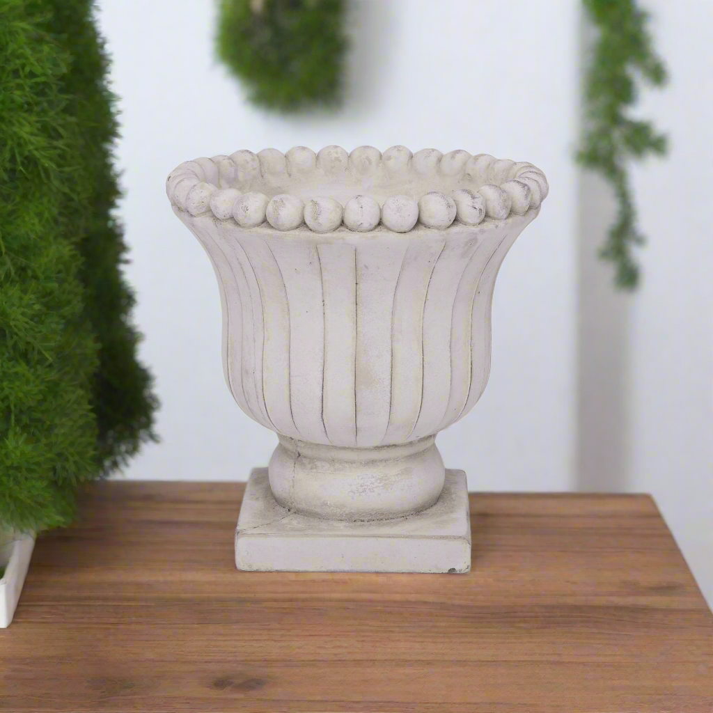 Etta Cement Urn Planter