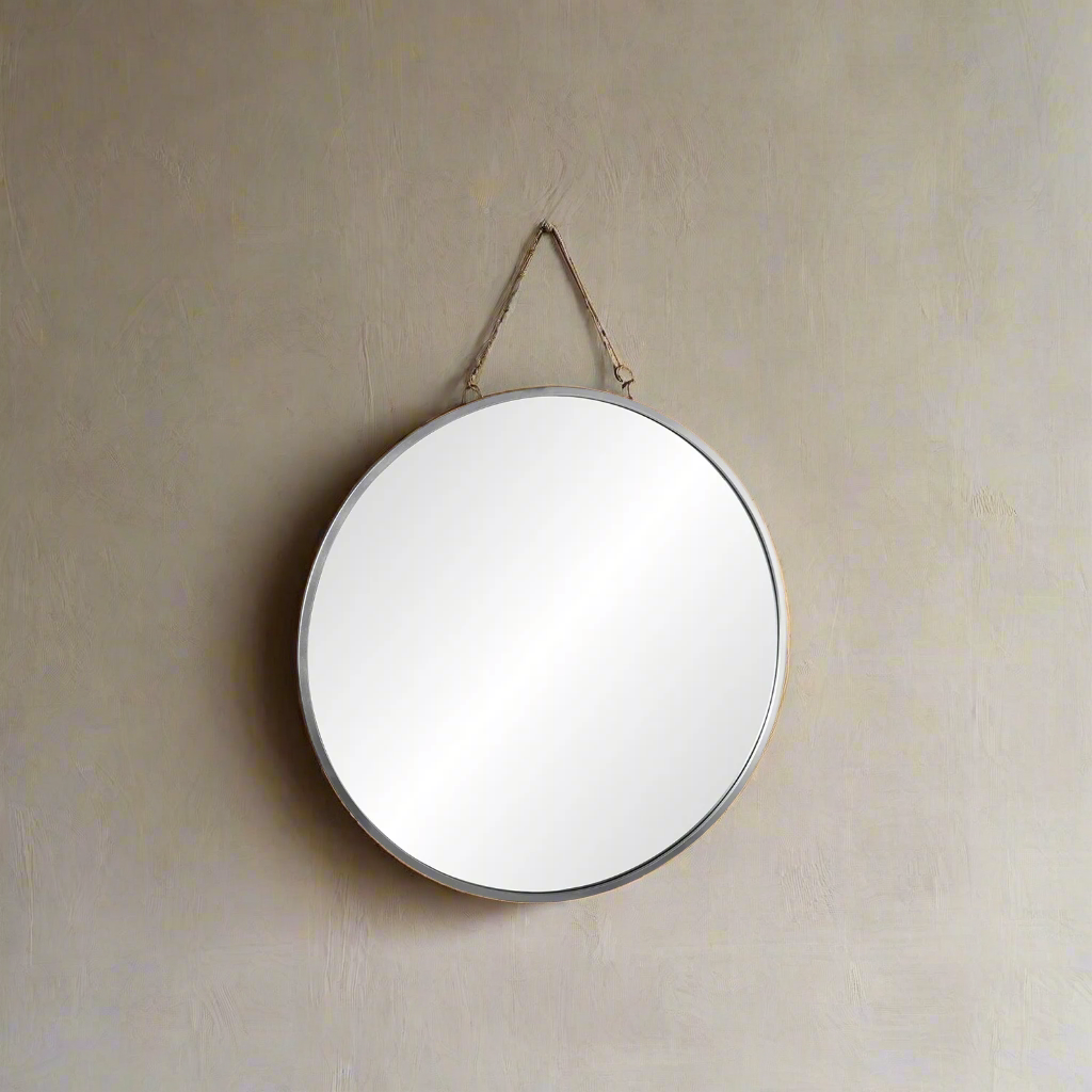 Kairo Metal Round Wall Mirror