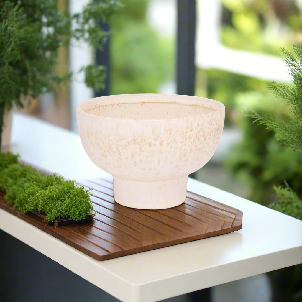 Eleanor Ceramic Compote Bowl