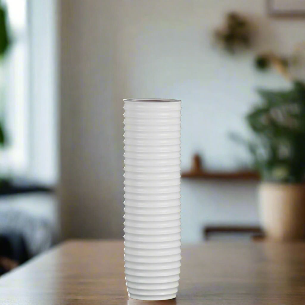 Charity Ceramic Cylinder Vase