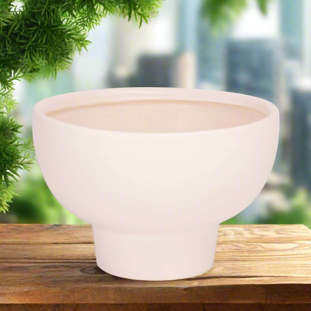 Eleanor Ceramic Compote Bowl