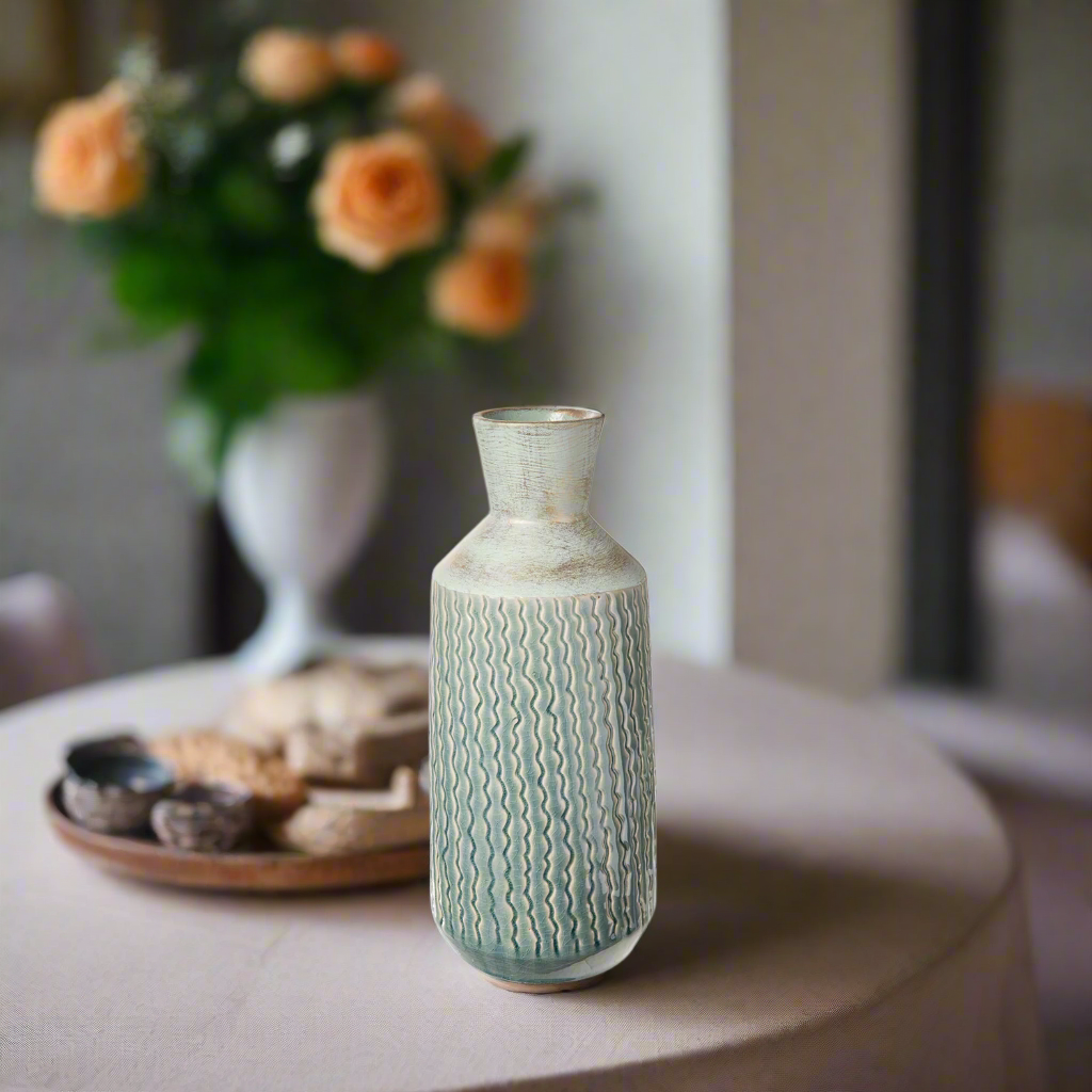 Loretta Ceramic Round Vase