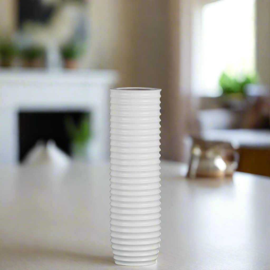 Charity Ceramic Cylinder Vase