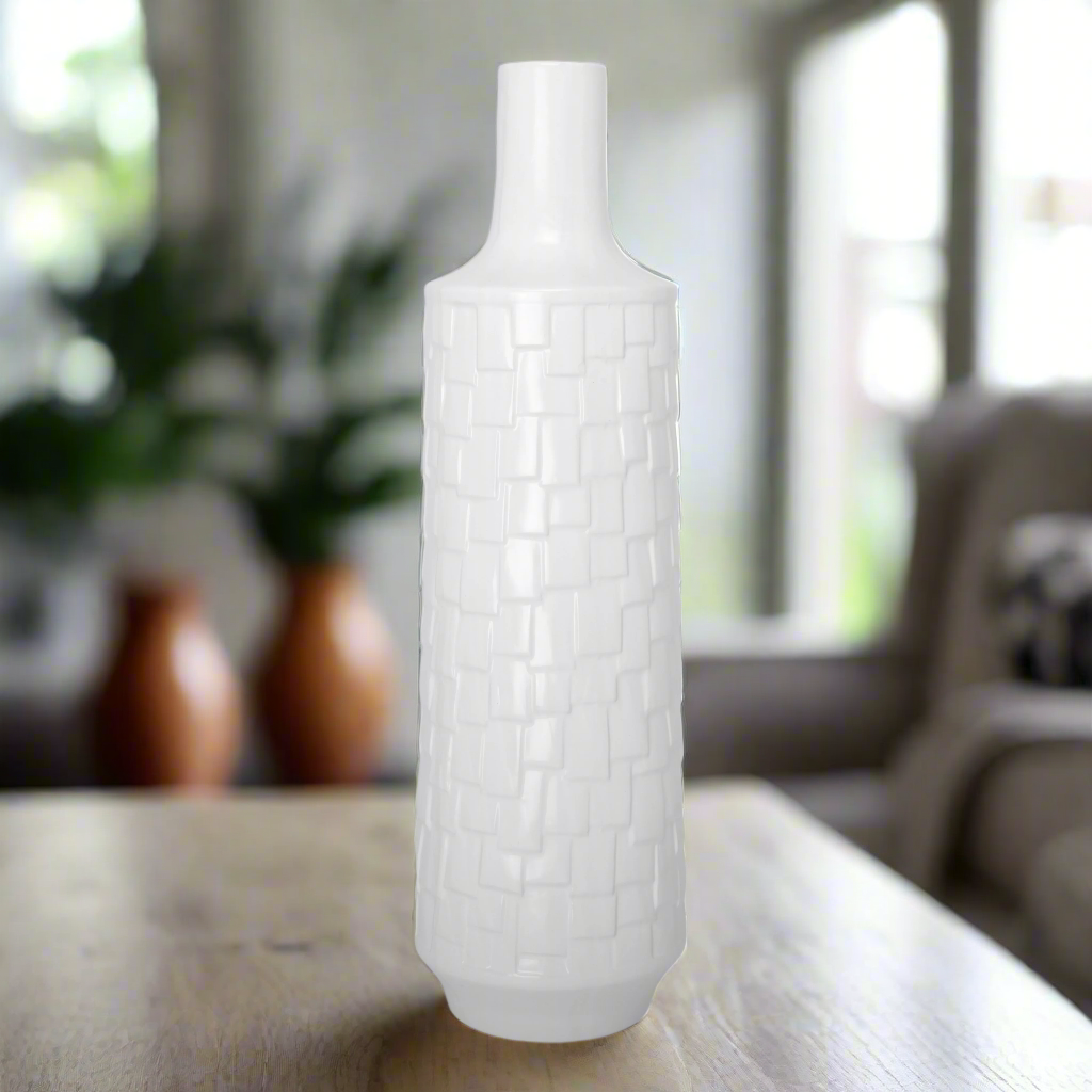 Ashy Ceramic Vase