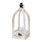 Mavis Beaded Edge Wood Lantern