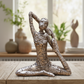 Arli Polyresin Yoga Lady Sculpture