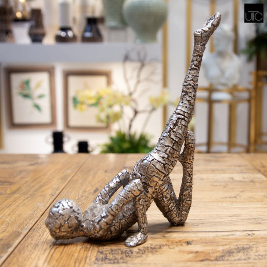 Liesel Polyresin Yoga Lady Sculpture