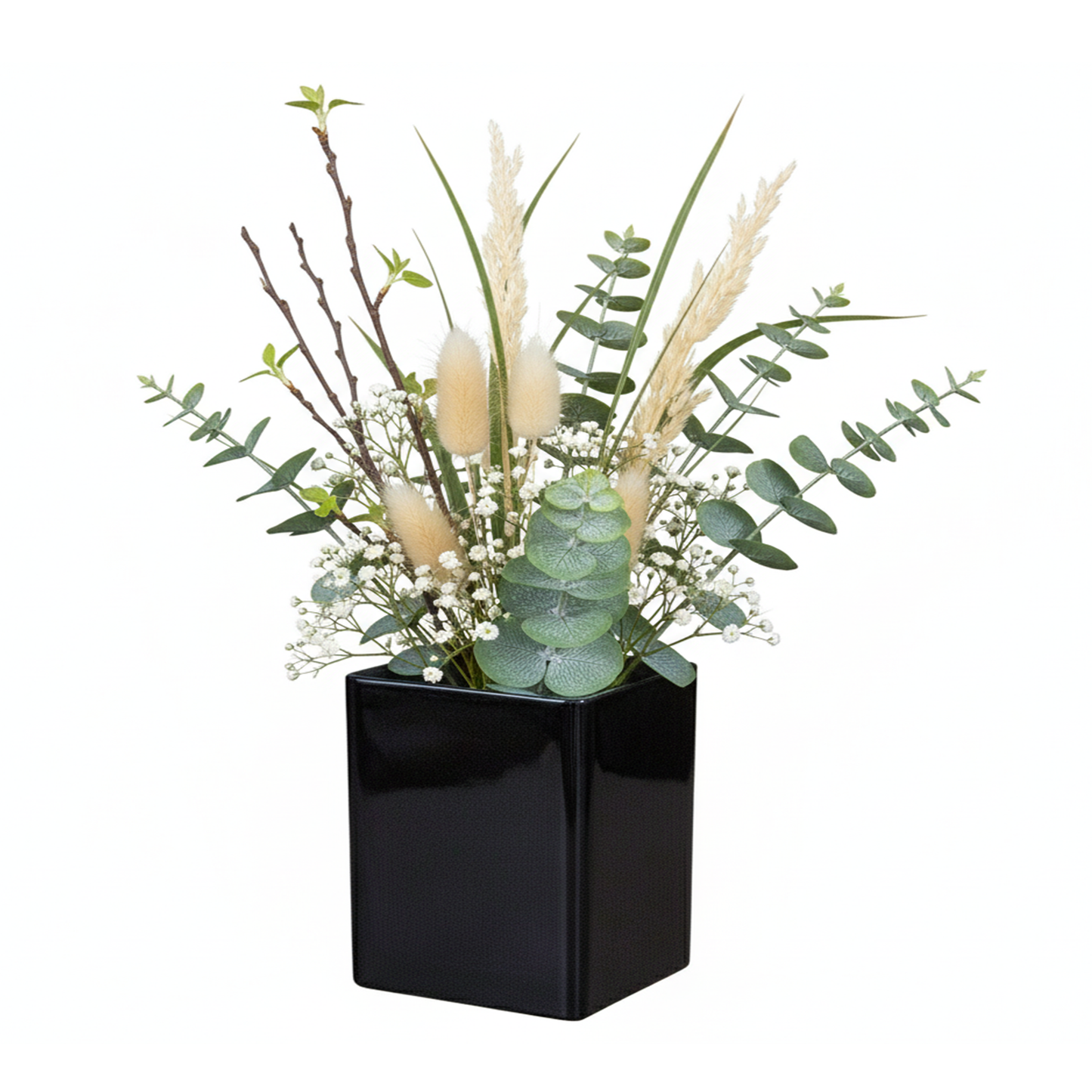 Aeris Glass Cube Vase