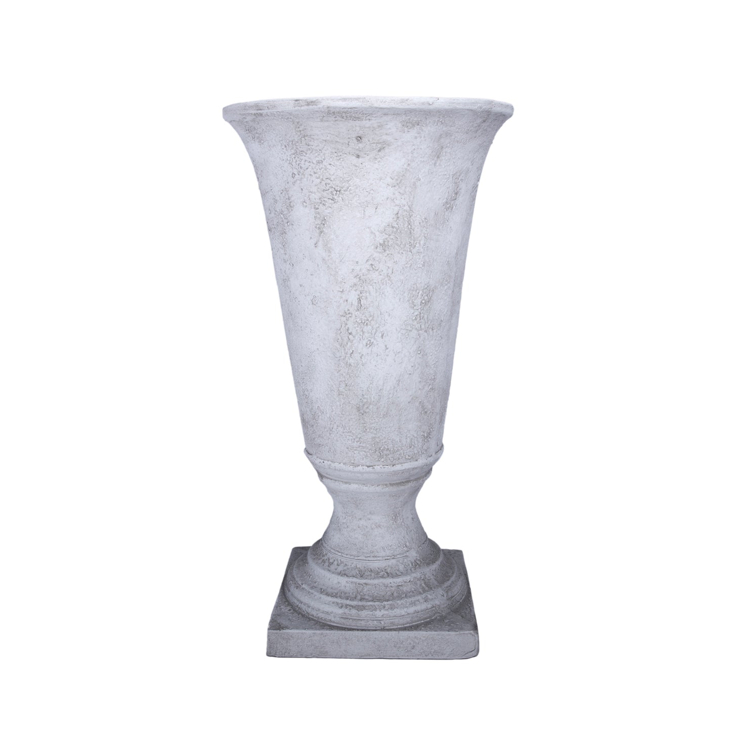 Misu Classic Fiberglass Urn Planter with Pedestal