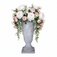 Misu Classic Fiberglass Urn Planter with Pedestal
