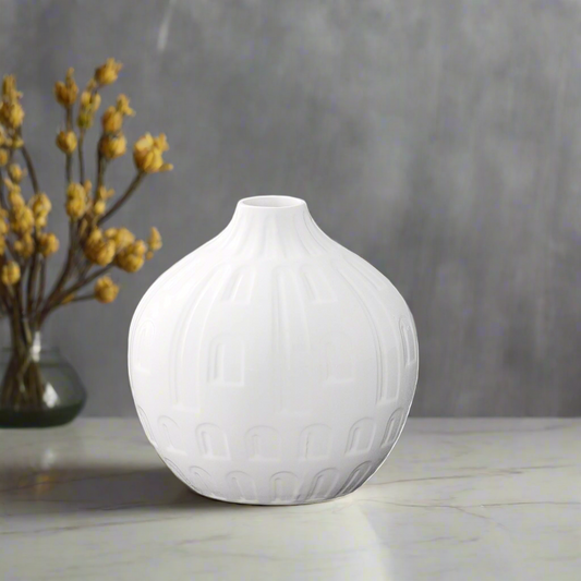 Seraphine Bellied Ceramic Vase