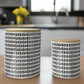 Umberly Ceramic Canister Set with Bamboo Lid (Set of 2)