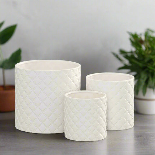 Ceramic Round Pot Matte Finish