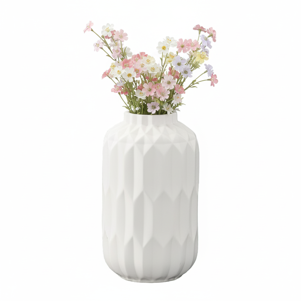 Quinna Ceramic Quartz Vase