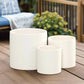 Olenna Textured Ceramic Pot Set (Set of 3)
