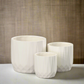 Nelly Diamond Pattern Ceramic Pot (Set of 3)