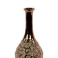 Ceramic Round Vase Rough Finish Gold