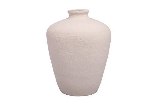 Ceramic Large Vase Cream