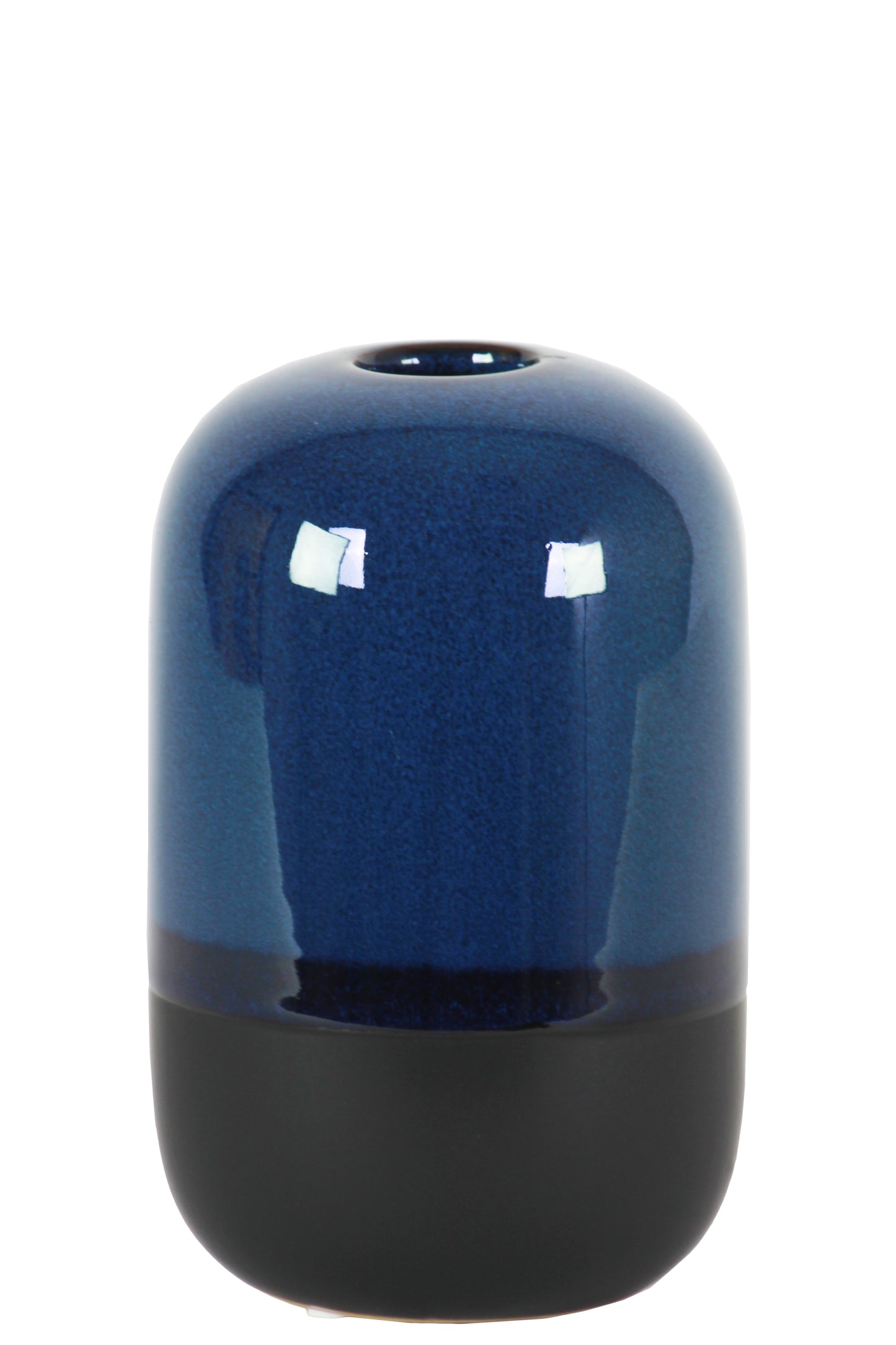 Ceramic Vase Gloss Finish-7.75"H
