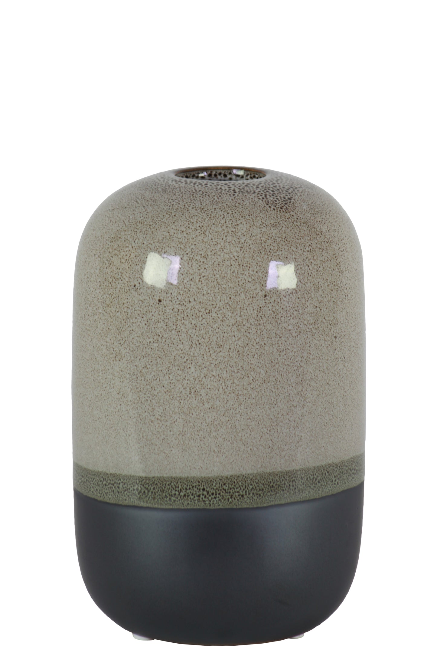 Ceramic Vase Gloss Finish-7.75"H