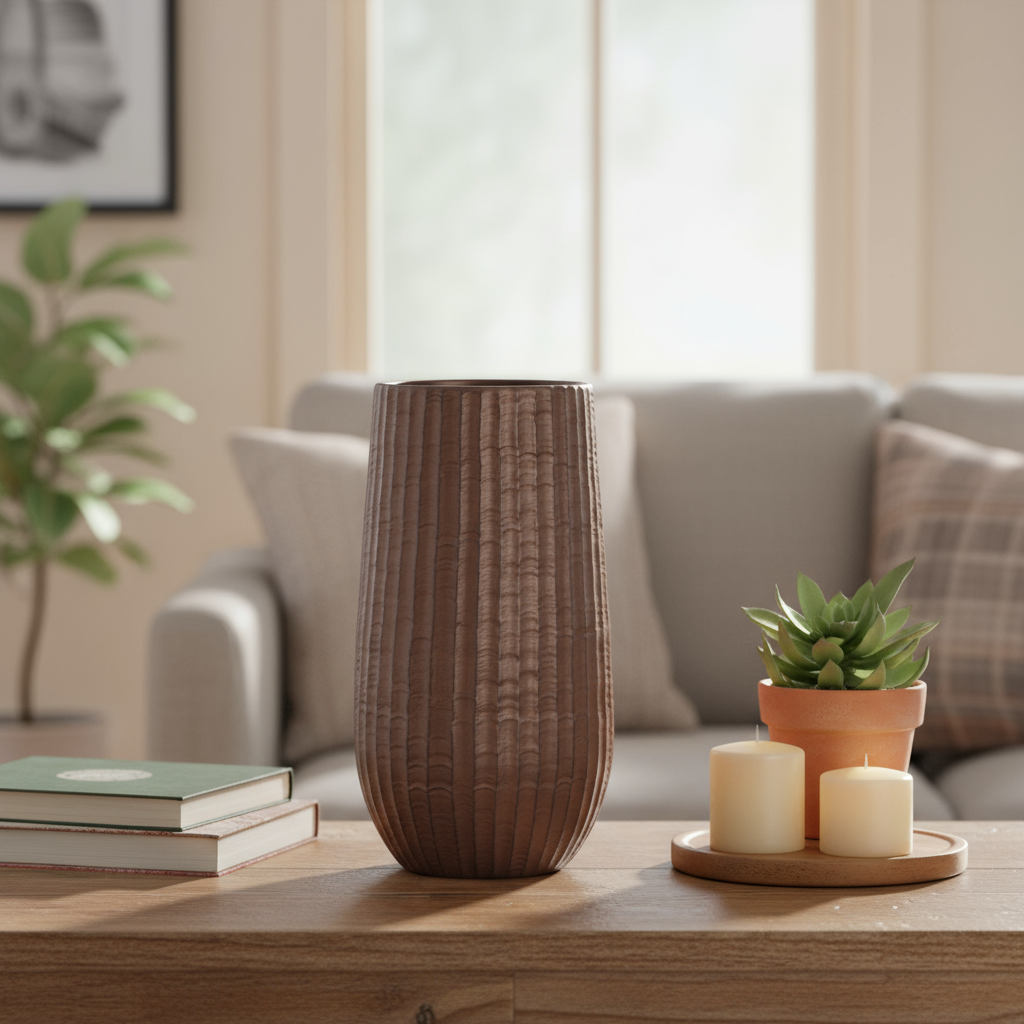 Sybil Ceramic Round Vase