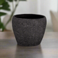 Droven Black Cement Pots