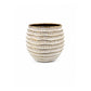 Ceramic Vase with Cylindrical Beehive Silhouette