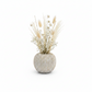 Ziana Ribbed Ovoid Ceramic Vase