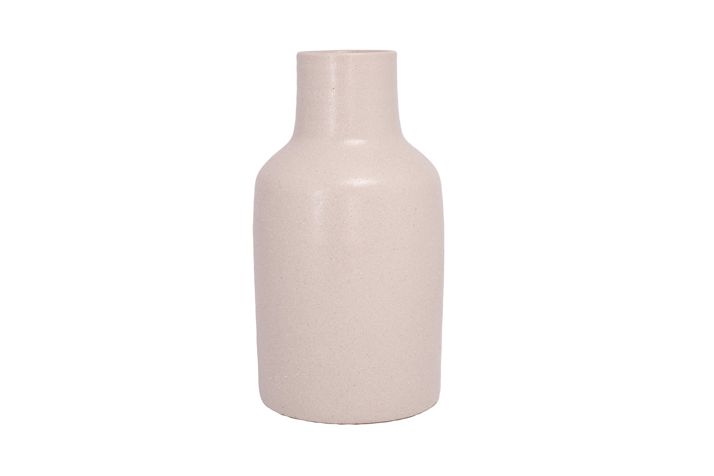 Stoneware Vase Cream