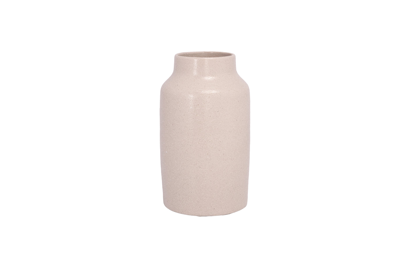 Stoneware Vase Cream