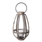 Wood Round Bellied Lantern Painted Finish