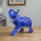 Elandra Standing Ceramic Elephant Decor
