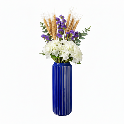 Jensen Corrugated Ceramic Vase