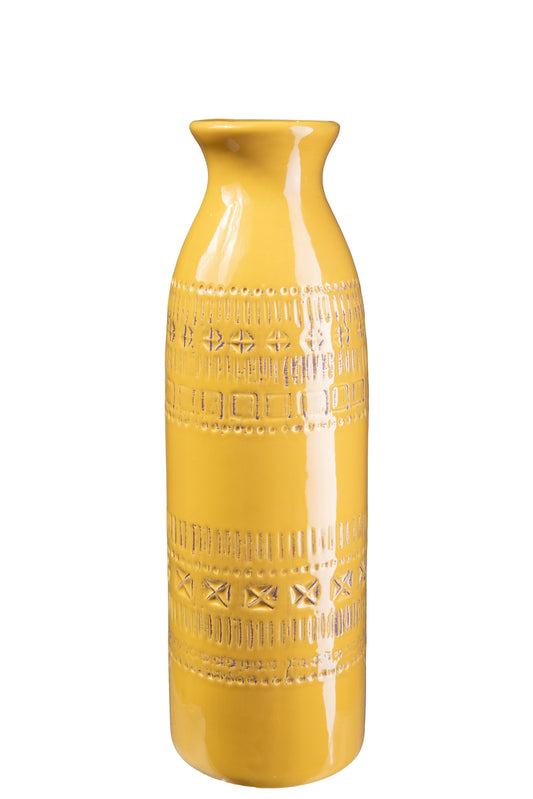 Ceramic Round Vase Gloss Finish