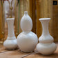 Ceramic Round Bellied Vase Matte Finish