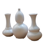 Naelle Ceramic Trumpet Vase Set (Set of 3)