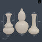 Ceramic Round Bellied Vase Matte Finish