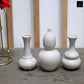 Naelle Ceramic Trumpet Vase Set (Set of 3)