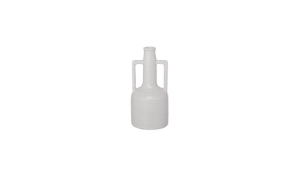 Ceramic Vase Sandstone Matte Finish-6.75"H