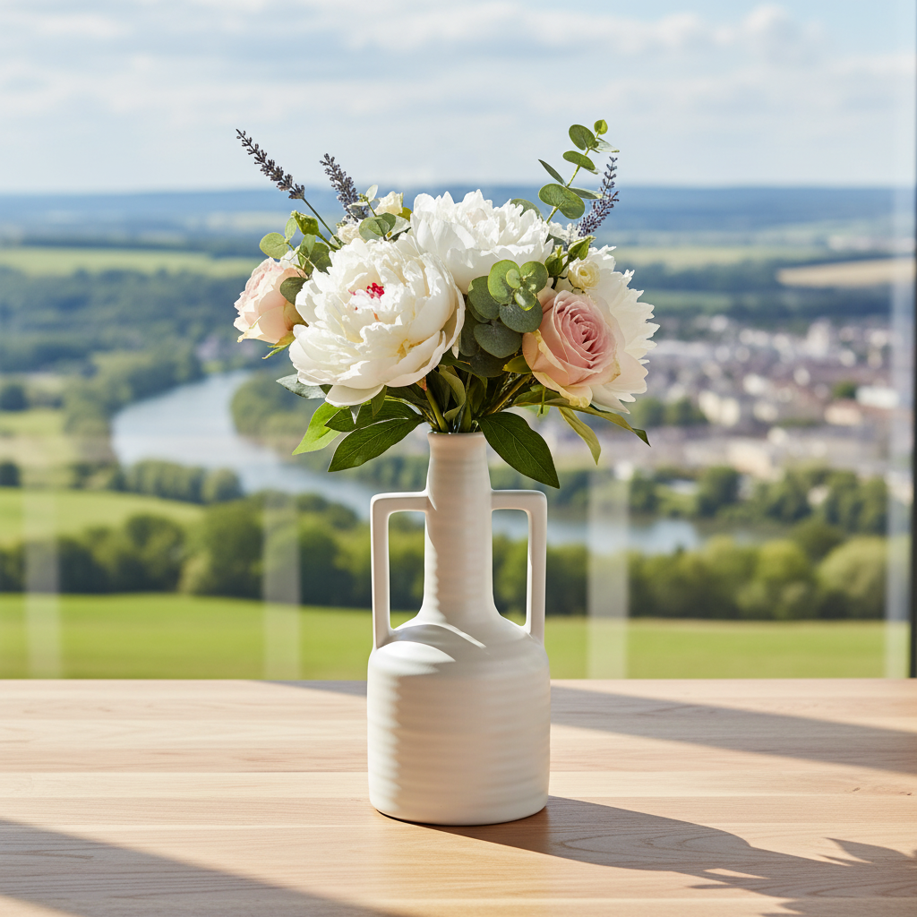 Leigh Ceramic Sandstone Vase