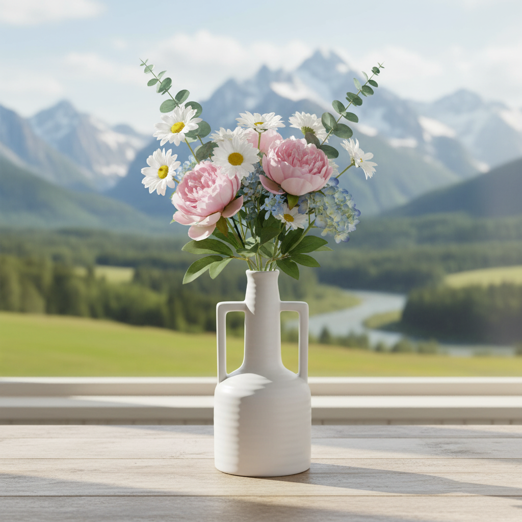 Leigh Ceramic Sandstone Vase