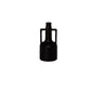 Ceramic Vase Sandstone Matte Finish-6.75"H